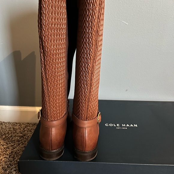Cole Haan Lela Grand Riding Boot, Size 7 - Picture 3 of 5
